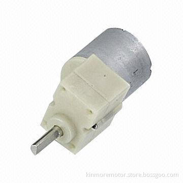 Gear DC Motor with Plastic Gear Box and 3.0 to 24.0V Operating Range